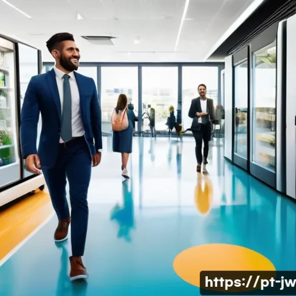넛지 기법으로 조직의 변화 관리 전략 - **Prompt: Healthy Choices at the Office**
"A bright, modern office environment in Lisbon, Portug...